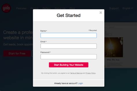 yolasite|Getting started with website building on Yola .